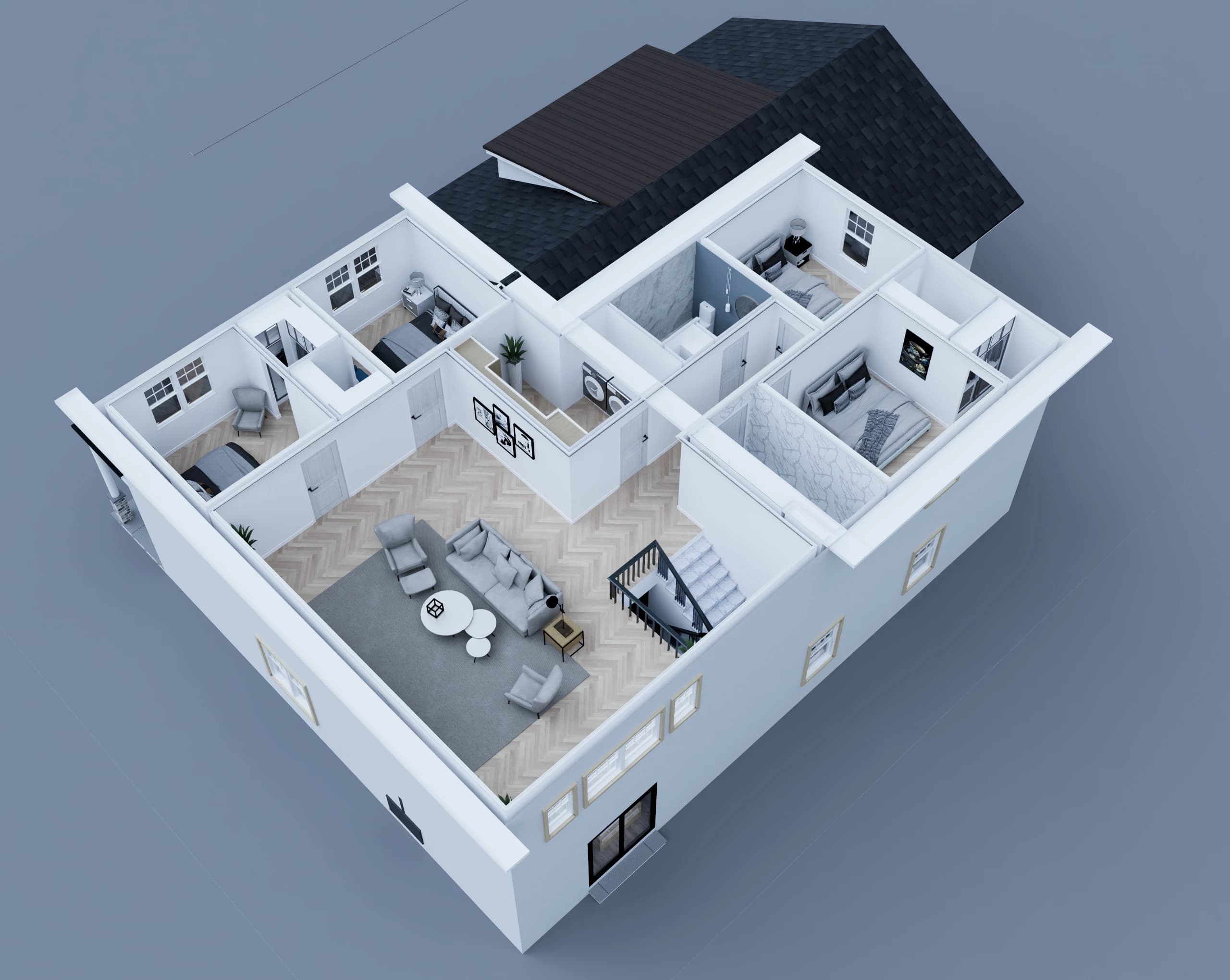 3D Floor Plan 3